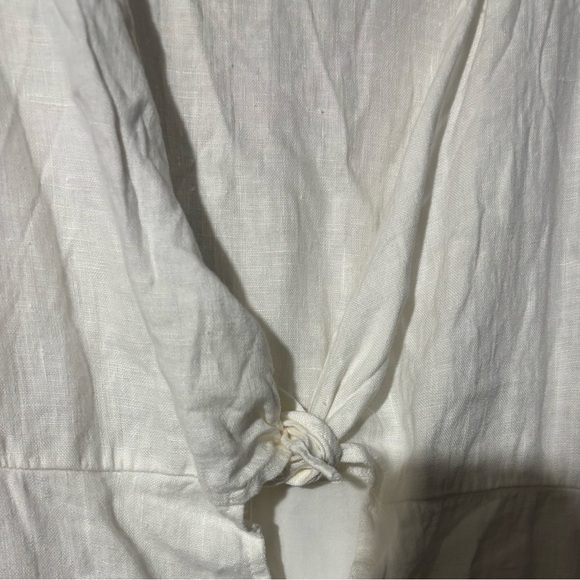 Harley Jae white linen dress - Picture 3 of 4